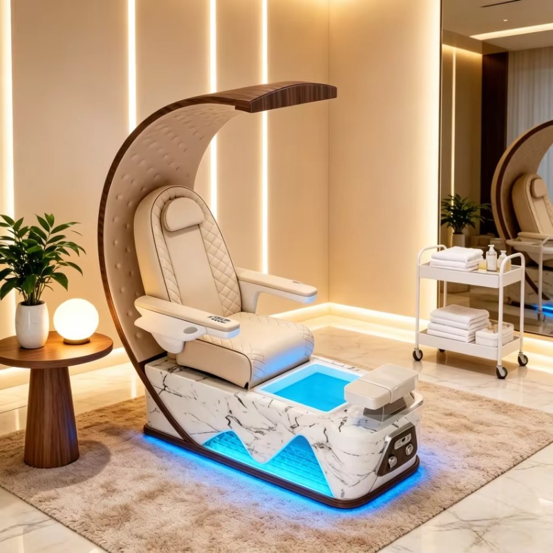 Spa And Wellness Hotel - 럭셔리 전동 페디큐어 마사지 의자, 모던
