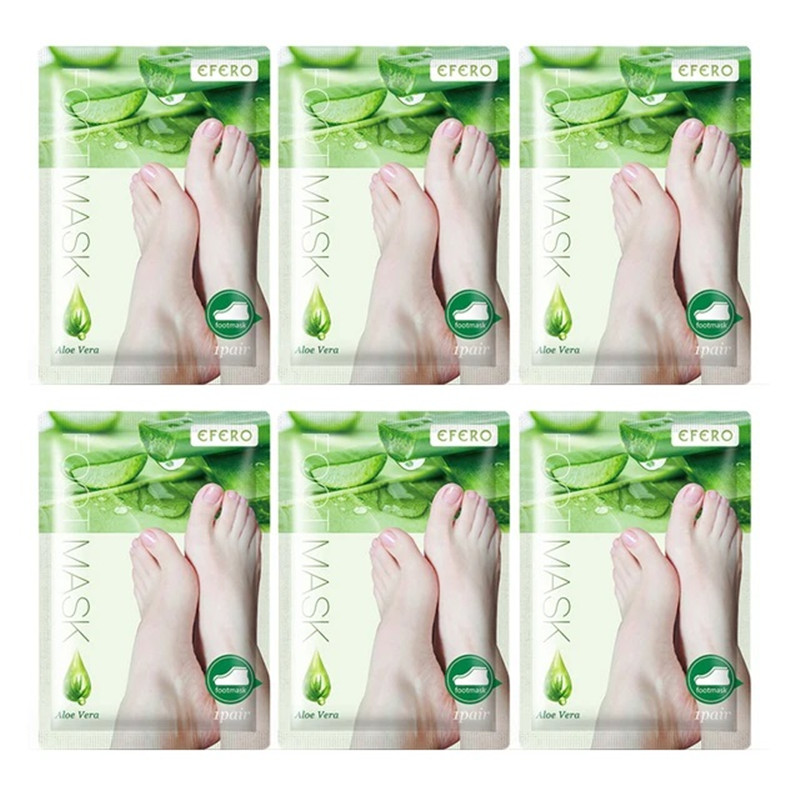 Foot Mask Peeling - 6팩 엑스폴리에이팅 풋 마스크 피트 필링