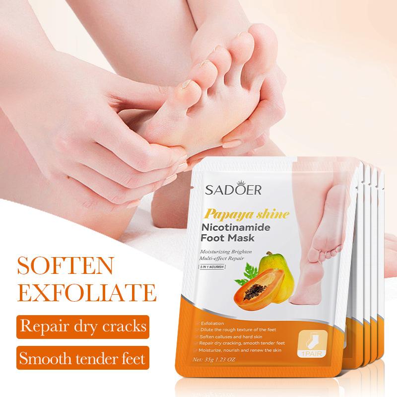 1쌍 사도어 과일 풋 마스크 보습 풋 필링 마스크 발  - Foot Mask Peeling 리뷰 및 가격