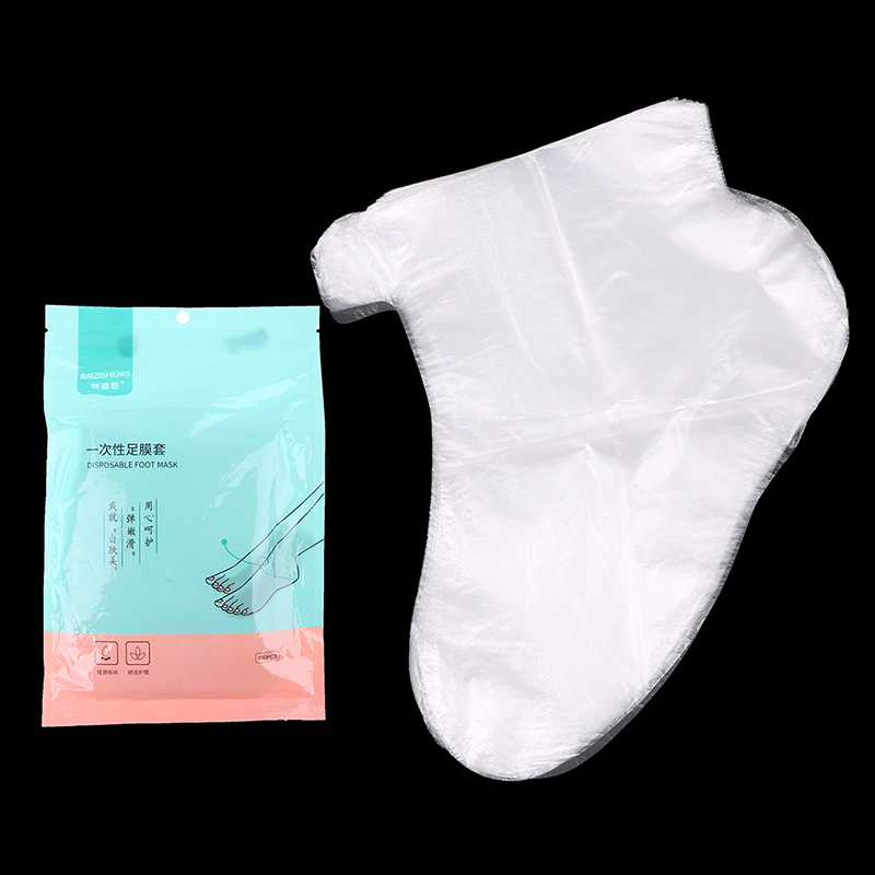 100Pcs 일회용 PE 빈 장갑 발 커버 투명 신발  - Foot Mask Peeling 리뷰 및 가격