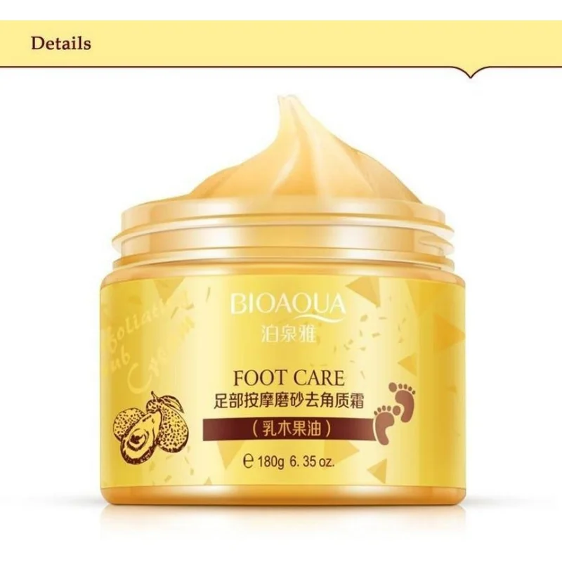 BIOAQUA 24K 골드 시어 버터 마사지 크림, 필 - Foot Mask Peeling 리뷰 및 가격