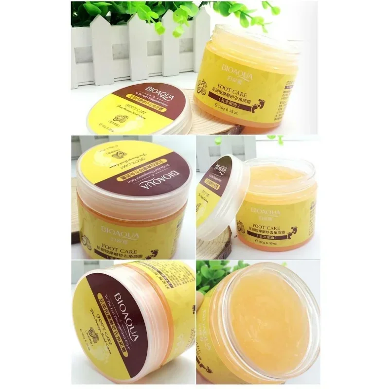 BIOAQUA 24K 골드 시어 버터 마사지 크림, 필 - Foot Mask Peeling 리뷰 및 가격