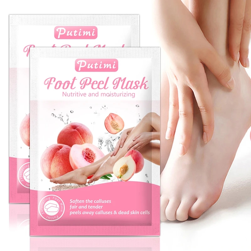 6팩 엑스폴리에이팅 풋 마스크 피트 필링 마스크 스파  - Foot Mask Peeling 리뷰 및 가격