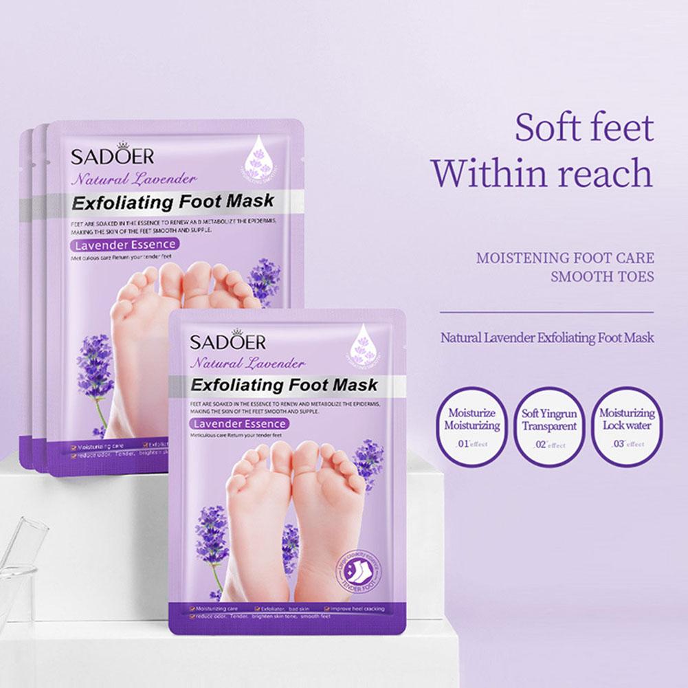 1/5/10pcs SADOER 라벤더 풋 마스크 모이스 - Foot Mask Peeling 리뷰 및 가격