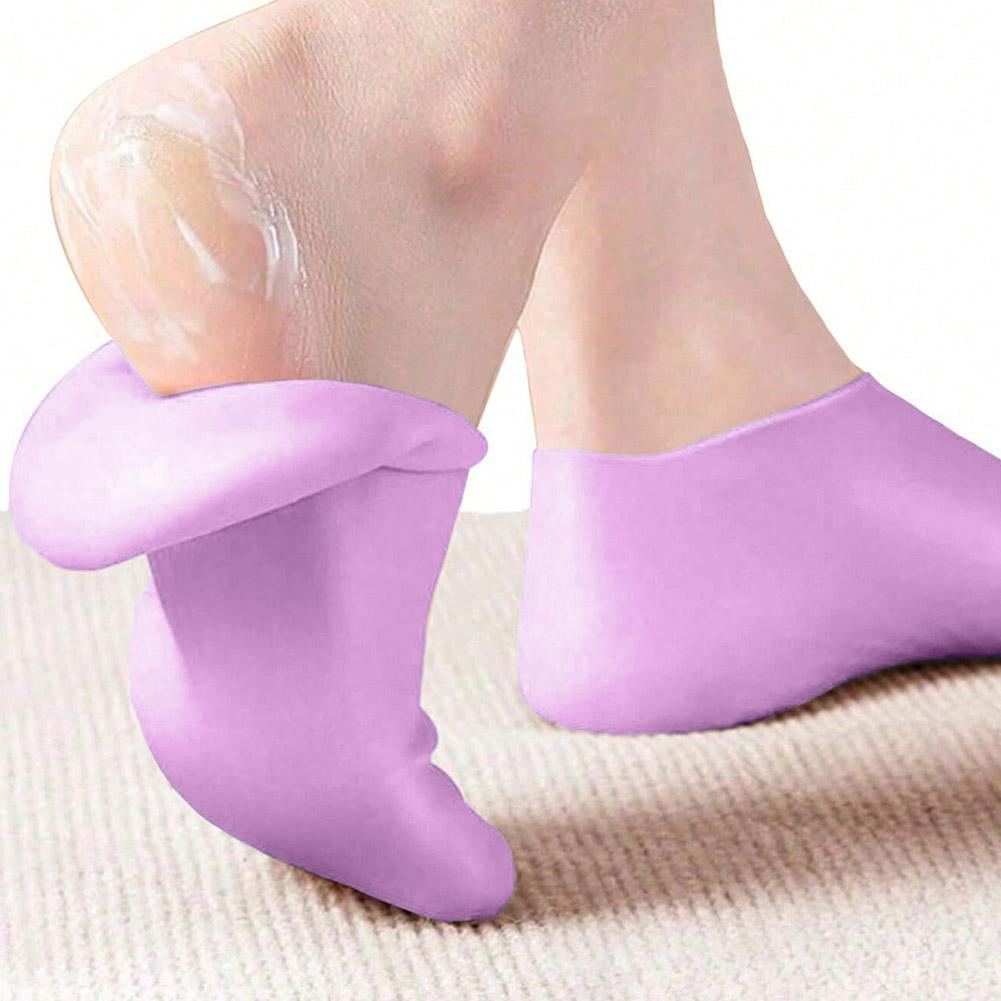 1쌍 실리콘 발 관리 양말 & 재사용 가능한 스파 젤  - Foot Mask Peeling 리뷰 및 가격