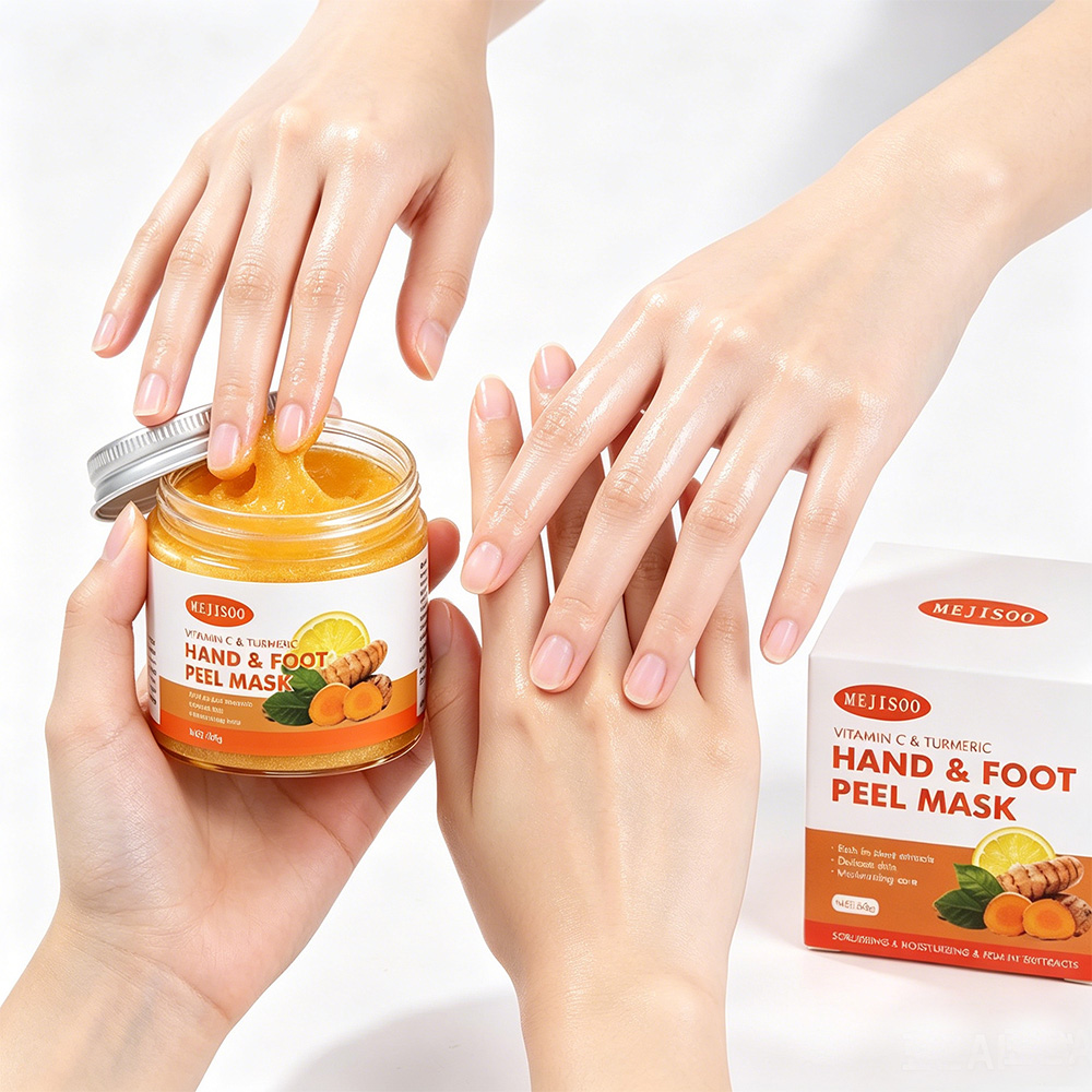 비타민 C & 강황 핸드&풋 필링 마스크 - 딥 각질  - Foot Mask Peeling 리뷰 및 가격