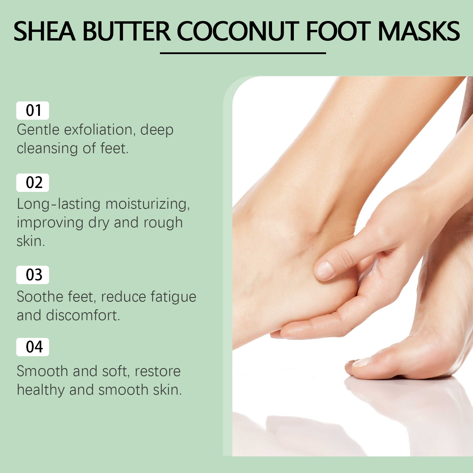 코코넛 풋 마스크 필링 스파 양말 5매, 각질 제거,  - Foot Mask Peeling 리뷰 및 가격
