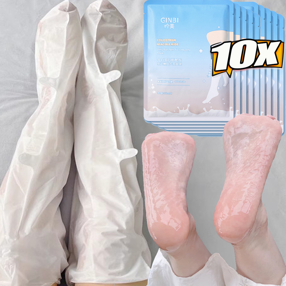 우유 보습 다리 발 마스크, 긴 각질 제거, 갈라짐 방 - Foot Mask Peeling 리뷰 및 가격